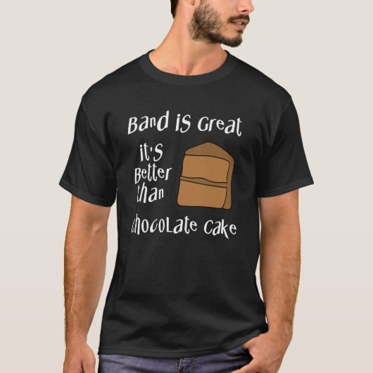Band is geweldig t-shirt (Voorkant)