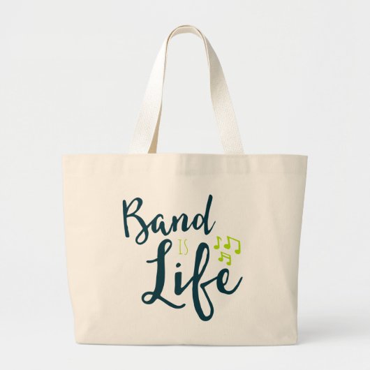 Band is leven grote tote bag (Voorkant)