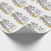 Band Kicks Brass Cadeaupapier (Hoek)