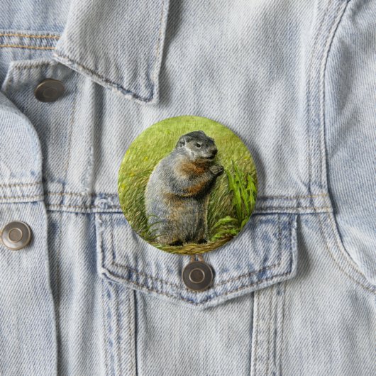 Band/knop Ronde Button 7,6 Cm (In situ)