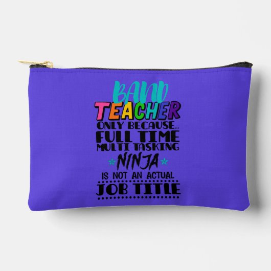 Band-leraar alleen omdat fulltime multitasking etui (Voorkant)