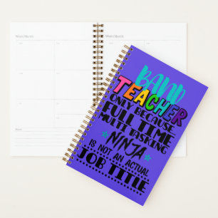 Band-leraar alleen omdat fulltime multitasking planner