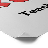 Band-leraar  Poster (Hoek)