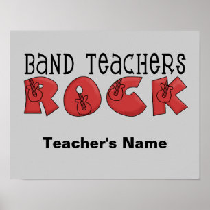 Band-leraar  Poster