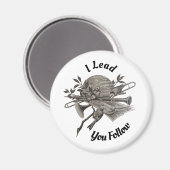 Band leraar waardering Vintage Dank u Magneet (Voorkant / Achterkant)