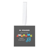 Band-lerarenwaardering muzieknotities, Geweldige Decoratie (Voorkant)