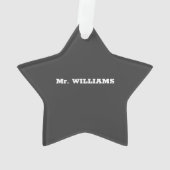 Band-lerarenwaardering muzieknotities, Geweldige Ornament (achterkant)