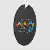 Band-lerarenwaardering muzieknotities, Geweldige Ornament (voorkant)