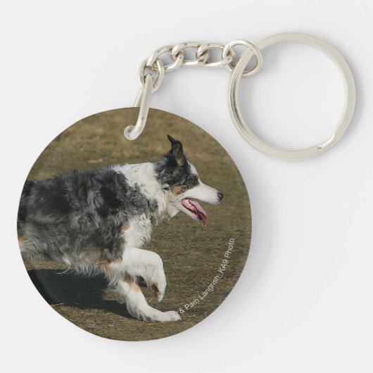 Band loopt 1 sleutelhanger (Achterkant)