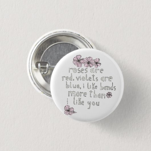 Band Love Button (Voorkant /achterkant)