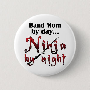 Band Ma Ninja Ronde Button 5,7 Cm