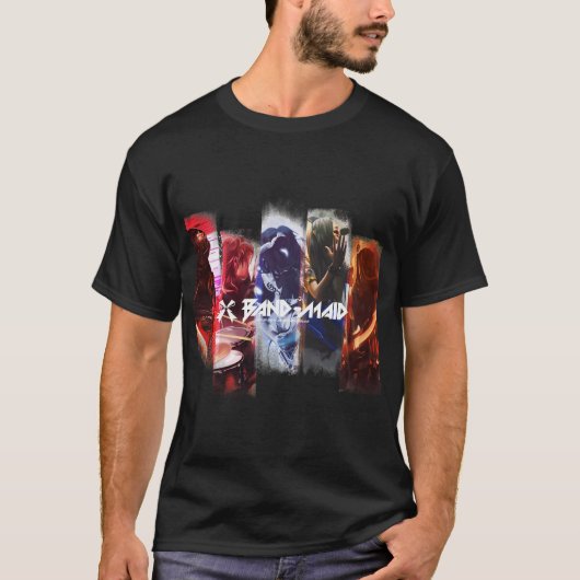 BAND-MAID BANGER!! T-SHIRT (Voorkant)