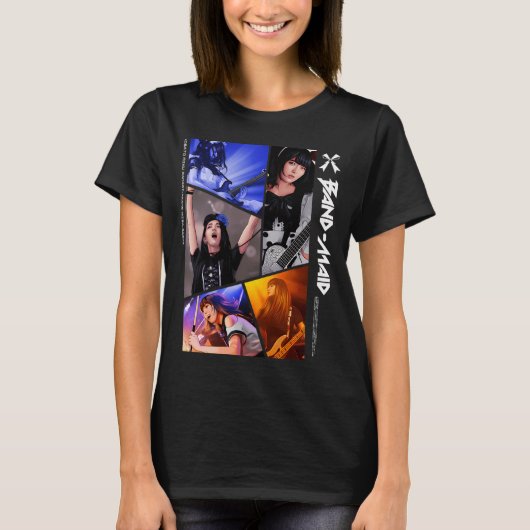 Band Maid Paneel T-shirt (Voorkant)