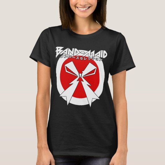 BAND MAID ROCK T-SHIRT (Voorkant)