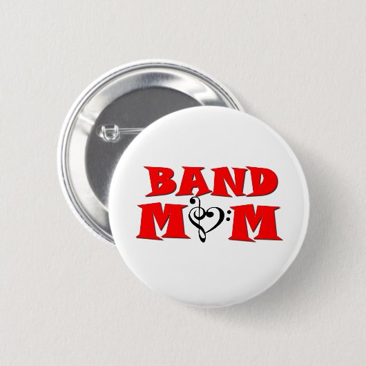 Band mam cadeaus ronde button 5,7 cm (Voorkant /achterkant)
