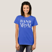 Band Mam Cute T-Shirt voor marchingbandmoeders (Voorkant volledig)