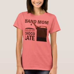 Band Mam (Funny) Chocolate T-shirt
