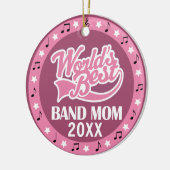 Band mam Gepersonaliseerd Bedankt Gift Keramisch Ornament (Links)