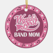 Band Mam Gift voor haar Keramisch Ornament (Voorkant)