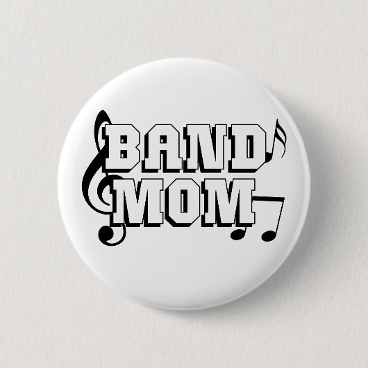 Band mama ronde button 5,7 cm (Voorkant)