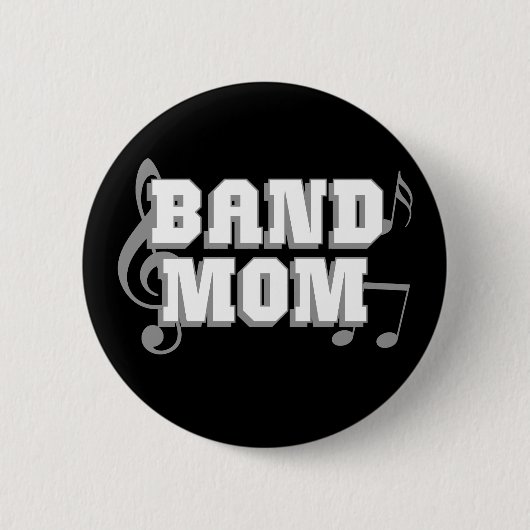 Band mama ronde button 5,7 cm (Voorkant)