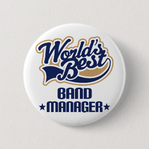 Band Manager-cadeau Ronde Button 5,7 Cm