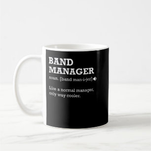 Band Manager Funny Definition Gift Idee Koffiemok