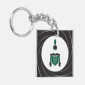 Band - Marching Band Green Sleutelhanger (Voorkant Links)