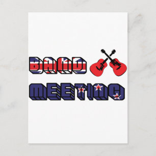 Band Meeting Murray Briefkaart