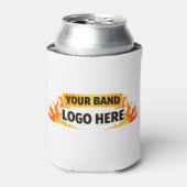 🎵 Band Merch Koeler | Aangepast Band Logo (Blikje Voorkant)