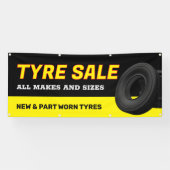 Band met banden aanbieding spandoek (Horizontaal)