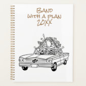 Band met een Plan 20XX Planner (Voorkant)