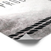 Band met open balk voor bruiloft 18x24 Waterverf P Poster (Hoek)