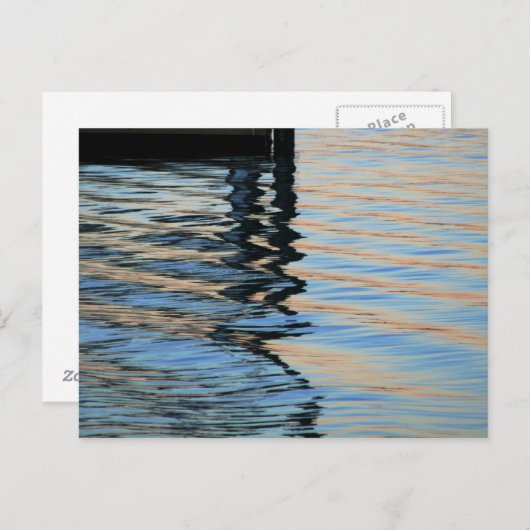 Band met rimpeling briefkaart (Voorkant / Achterkant)