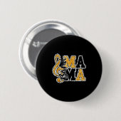 Band Moeder Leven Moederdag Band Mama Marching Ban Ronde Button 5,7 Cm (Voorkant /achterkant)