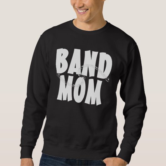 Band Mom gepersonaliseerd Trui (Voorkant)