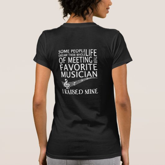 BAND MOM T-SHIRT (Achterkant)