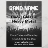 Band Music Concert Flyer (Achterkant)