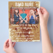 Band Name Music Flyer (Hand)
