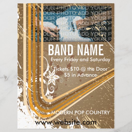 Band Name Music Flyer 3 (Voorkant)