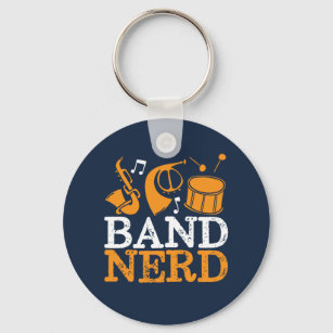 Band Nerd Funny en Cool Marching Band Sleutelhanger