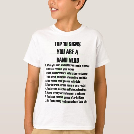 Band Nerd Top 10 (Voorkant)