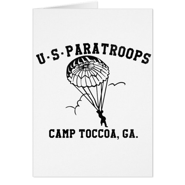 Band of Brothers Currahee US Paratrooper Toccoa (Voorkant)