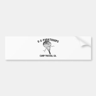 Band of Brothers Currahee US Paratrooper Toccoa Bumpersticker
