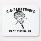 Band of Brothers Currahee US Paratrooper Toccoa Muismat (Voorkant)