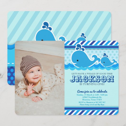 Band onder het Zee Foto Kaart (Voorkant / Achterkant)