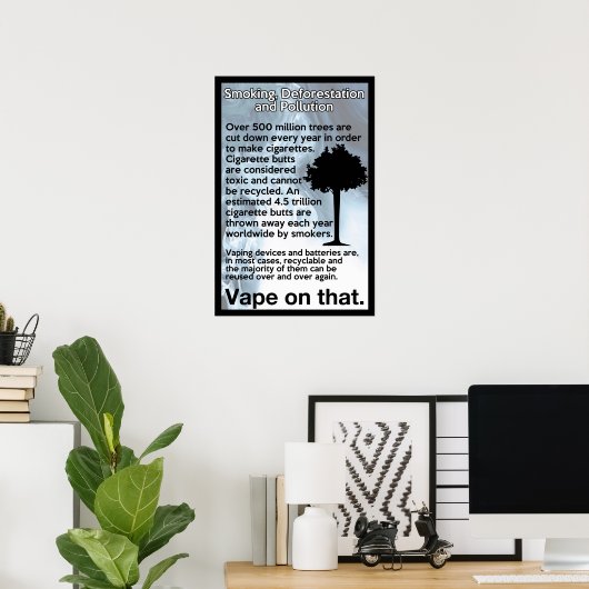 Band op dat informatieve Poster (Thuiskantoor)