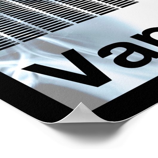 Band op dat informatieve Poster (Hoek)