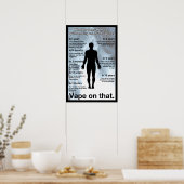 Band op dat informatieve Poster (Keuken)