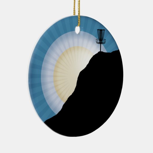 Band op een berg keramisch ornament (Rechts)